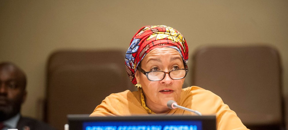 聯合國常務副秘書長阿米娜‧默罕默德。（圖源：聯合國）