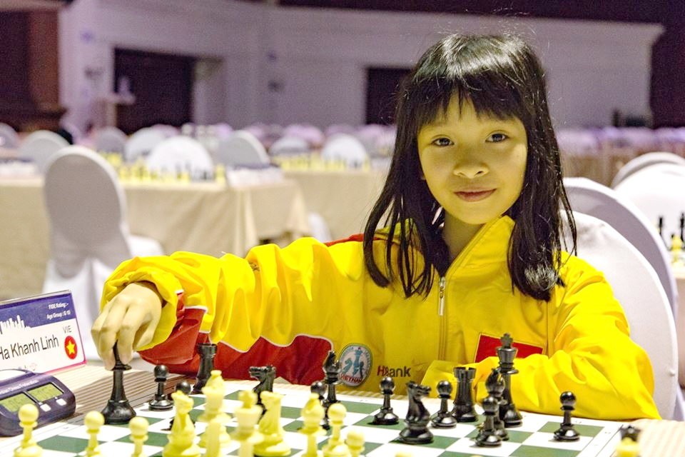 越南棋手阮河慶玲。