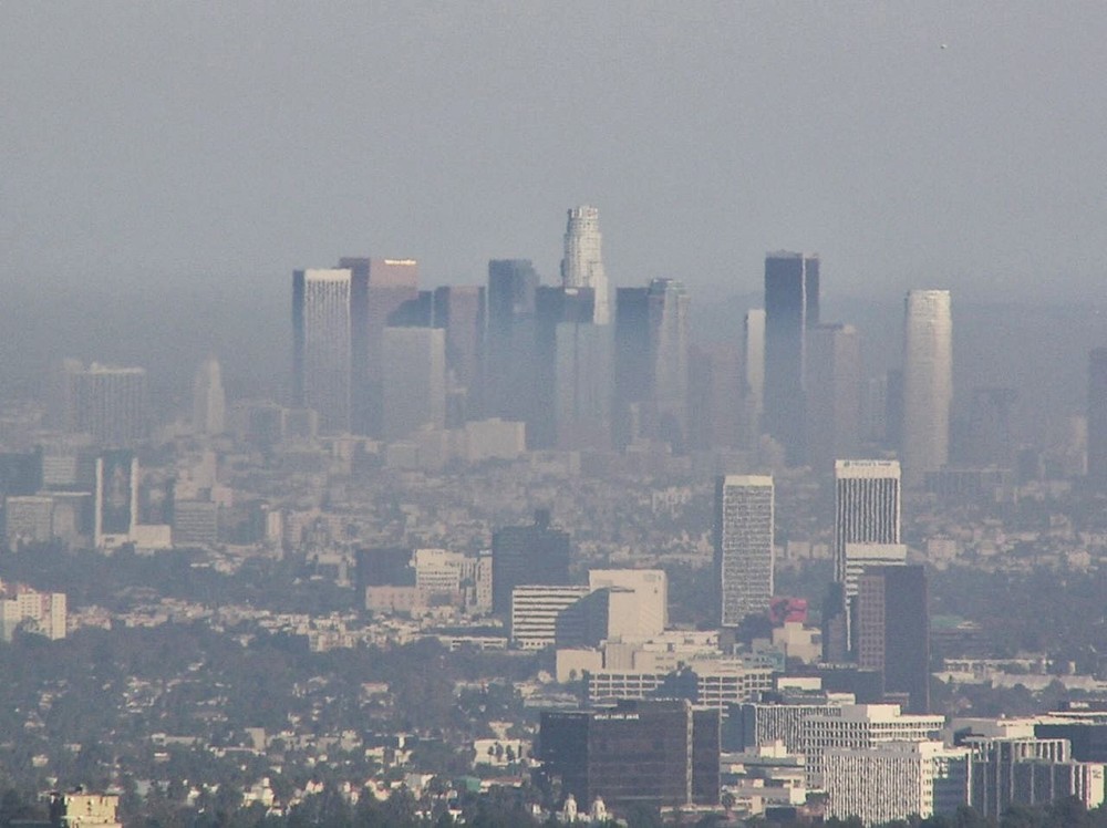 洛杉磯仍是全美臭氧污染最嚴重的城市。（圖源：互聯網）