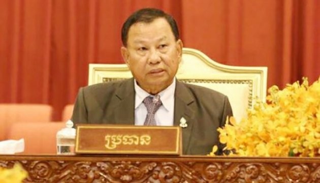 賽沖當選柬埔寨第四屆參議院主席。（圖源：AKP）