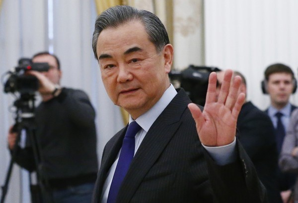 中國國務委員兼外交部長王毅。（圖源：路透社）