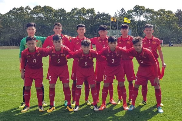 越南U16隊。