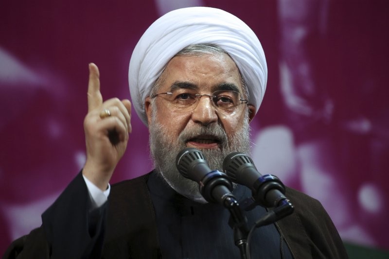 伊朗總統魯哈尼。（圖源：AP）
