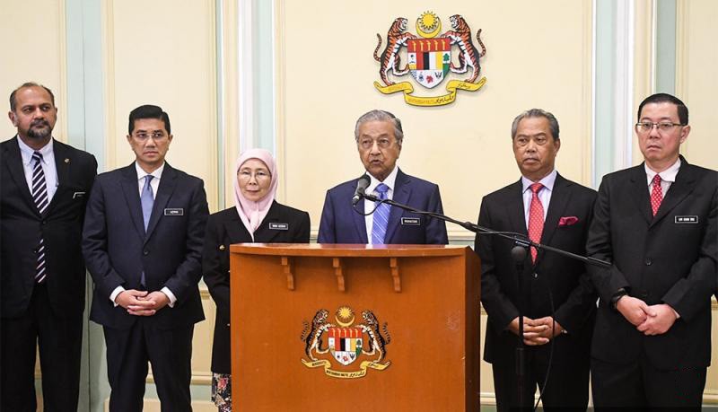 新上任的馬來西亞內閣，底薪下來將削減10％。（圖源：當今大馬）
