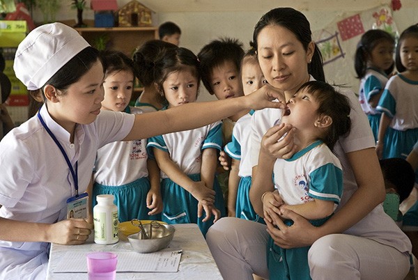 本市幼兒將於6月1和2日獲免費服用高劑量維生素Ａ。（示意圖源：互聯網）