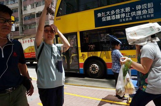 香港天文台發出的酷熱天氣警告已經持續生效13天，刷新紀錄。（示意圖源：互聯網）