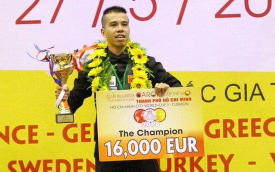 越南選手陳決戰奪冠。