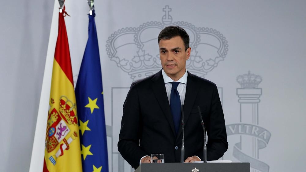 西班牙首相桑切斯宣佈組成新政府。（圖源：路透社）