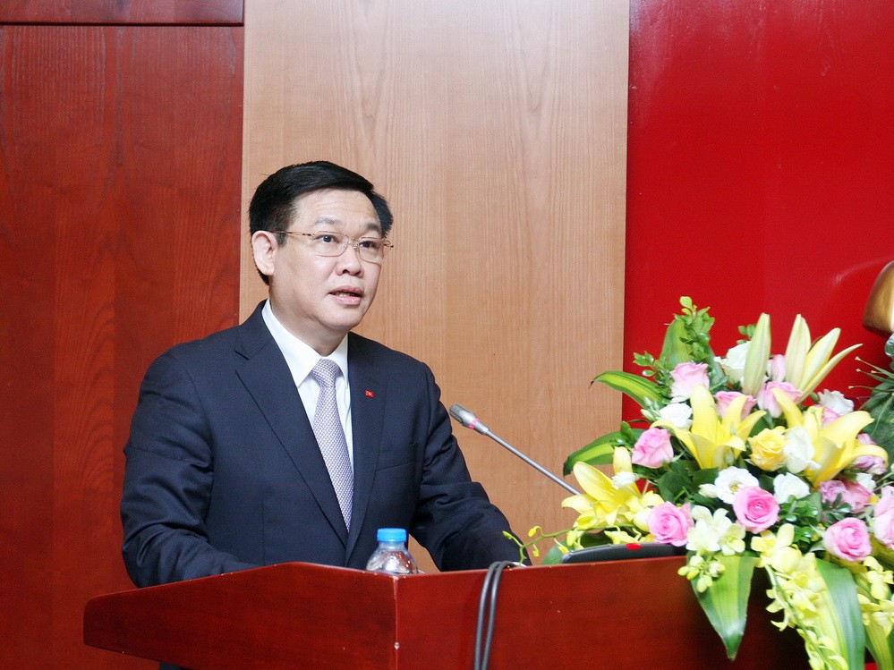政府副總理王廷惠在研討會上發表講話。（圖源：VGP）