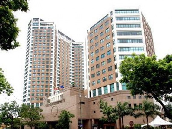 5 家外資不動產公司被檢查。圖為河內塔，是河內市中心塔有限責任公司的房地產項目之一。