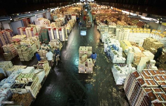 平田集散市場一瞥。（圖源：Getty Images）