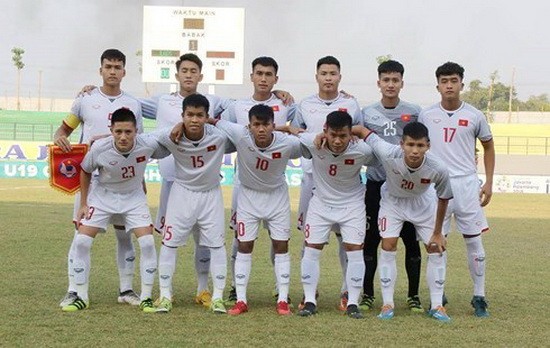 越南U19隊。