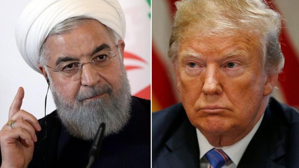 伊朗總統魯哈尼與美國總統特朗普