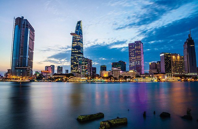 本市入選亞洲最佳旅遊目的地。圖為胡志明市暮色一瞥。（圖源：互聯網）
