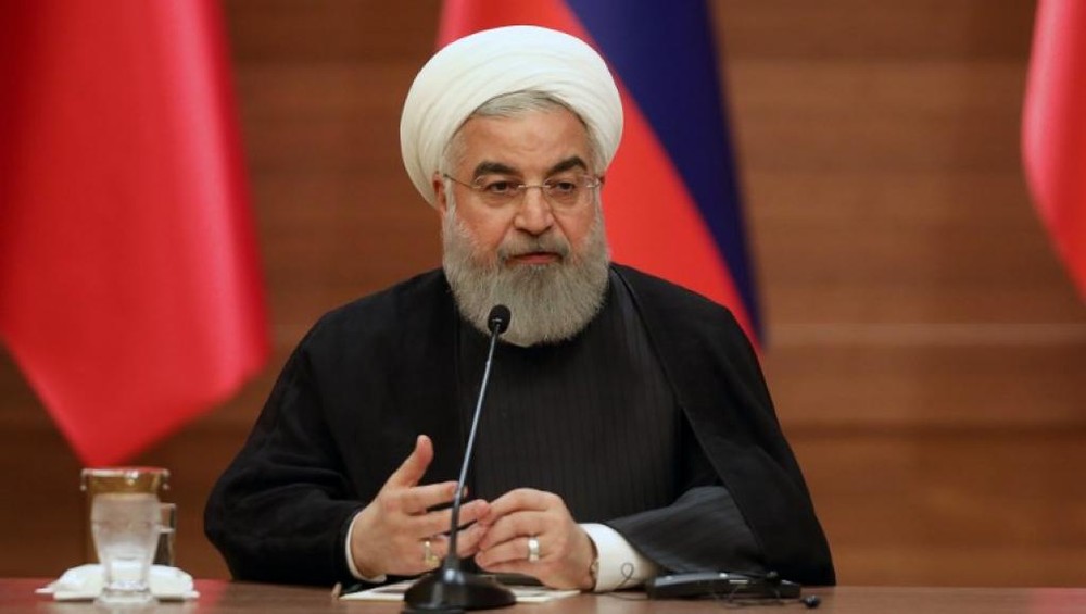 伊朗總統哈桑‧魯哈尼。（圖源：AFP）