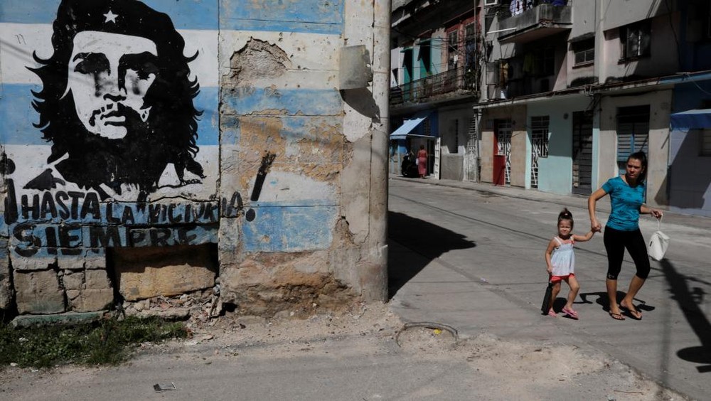 古巴哈瓦那街頭一景。（圖源：路透社）