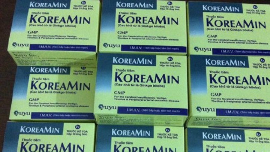 被回收的 Koreamin 注射藥劑。（圖源：TL）
