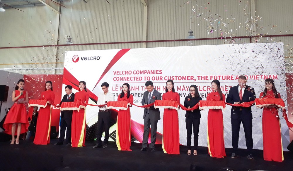 越南維克羅有限責任公司(VELCRO)落成剪綵儀式。