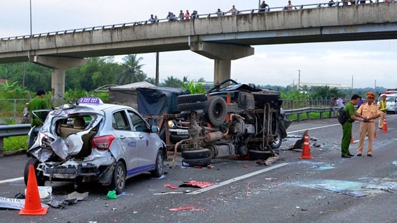 本月全國發生1458起交通事故，導致645人死亡，1119人受傷。（示意圖源：互聯網）