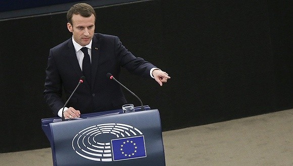 法國總統馬克龍。（圖源：互聯網）
