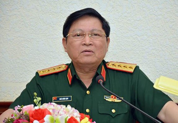 國防部長吳春歷大將。