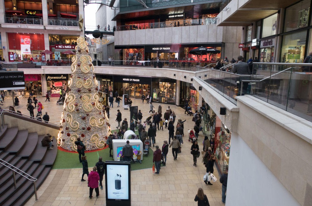英國大型購物中心。（圖源：互聯網）