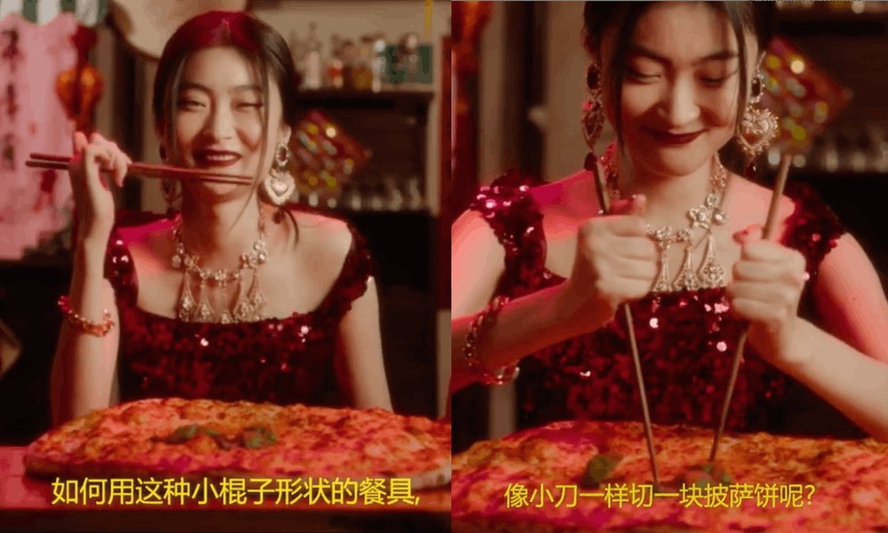國際知名時尚品牌Dolce & Gabbana先前貼出一段宣傳短片，被質疑涉嫌貶低侮辱華人。（圖源：互聯網）