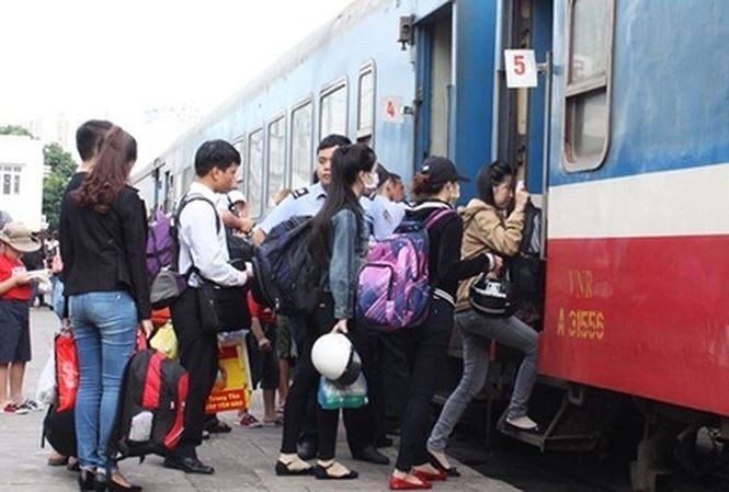 越南鐵路總公司：元旦增開多趟列車為乘客服務。（示意圖源：先鋒）