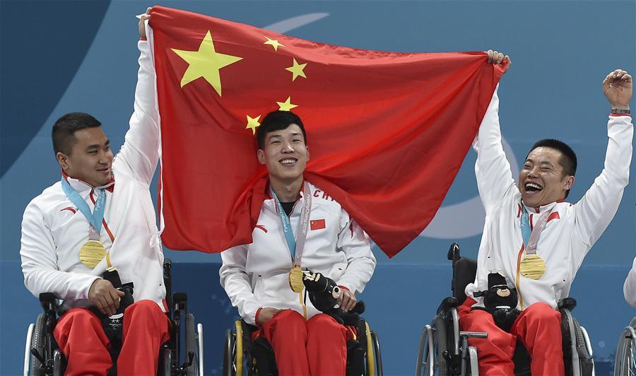 中國冬殘奧運動員。（圖源：互聯網）