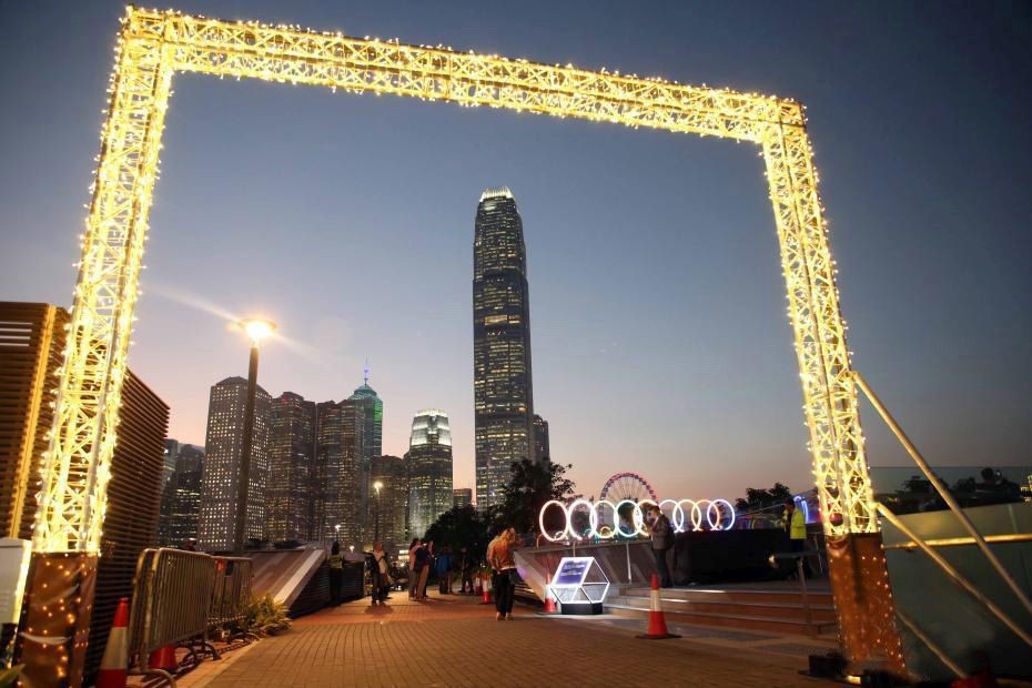 香港旅遊發展局斥資2300萬港元，首辦香港最大型戶外光影節。（圖源：互聯網）