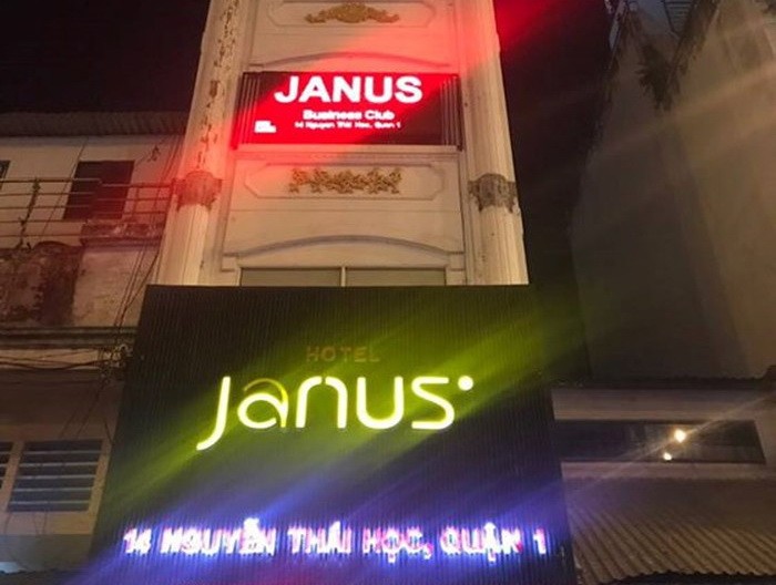 被突擊檢查的Janus酒店。（圖源：志石）