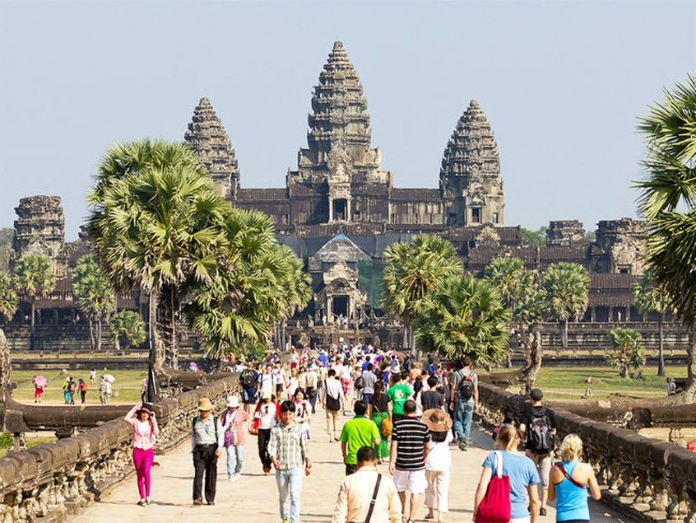 柬吳哥景區前11 個月門票收入逾 1 億美元。（圖源：互聯網）