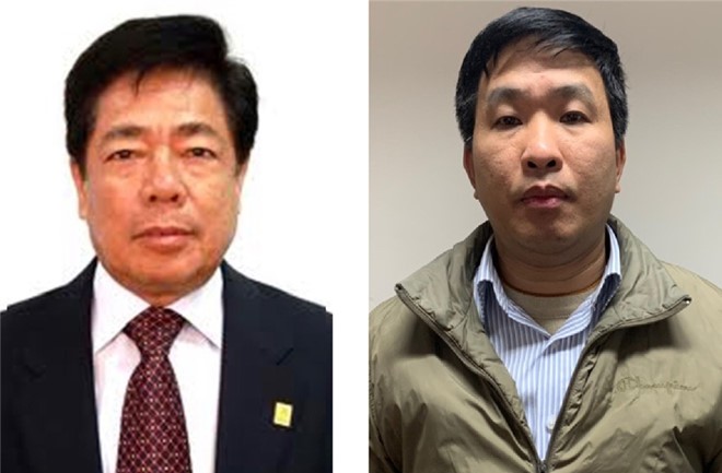 被捕的2名嫌犯張文線（左）與范清山。（圖源：公安部）