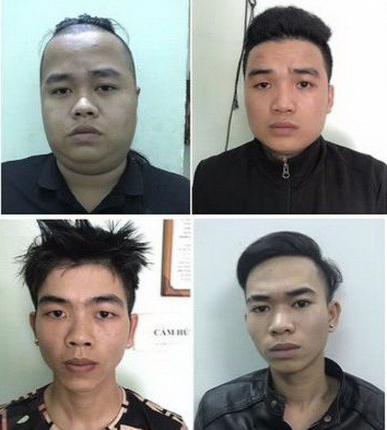 楊志才（上左）與3名共犯。（圖源：公安機關提供）