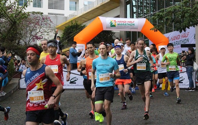 許多人參加“為老虎奔跑” 半程馬拉松賽。（圖源：互聯網）