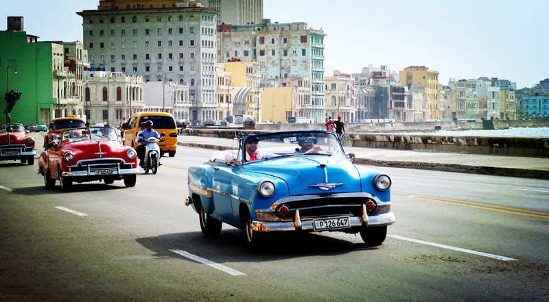 古巴今年經濟增速放緩。圖為古巴哈瓦那一瞥。（圖源：互聯網）