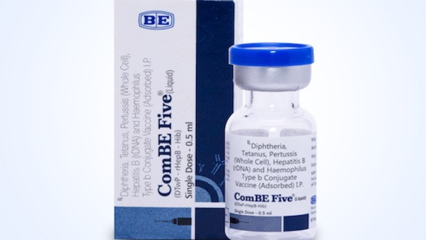 “五合一”新疫苗ComBE FIVE。（圖源：互聯網）