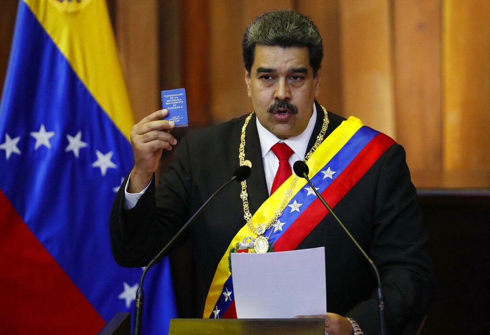 委內瑞拉總統馬杜羅。（圖源：AP）