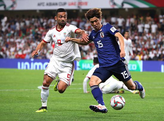 日本隊３比０淘汰伊朗隊晉級決賽。（圖源：互聯網）