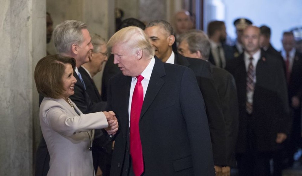 美國總統特朗普接受眾議院議長南希‧佩洛西的邀請，將於2月5日在國會發表國情諮文。（圖源：互聯網）