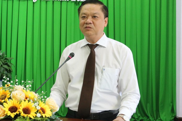新任芹苴市人委會副主席楊晉顯。（圖源：黎民）