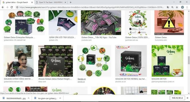 許多網站出售Golean Detox減肥草藥茶。