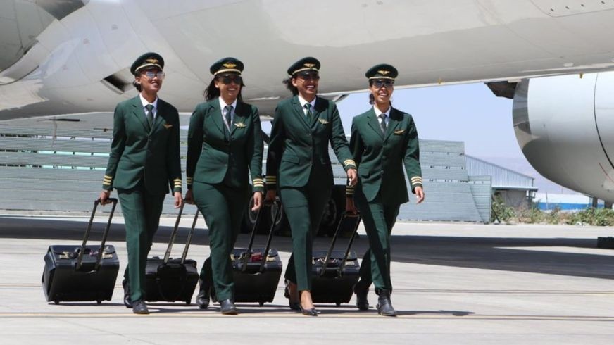 為了慶祝國際婦女節這一天，埃塞俄比亞航空公司將運行一條全女性的航班。（圖源：ETHIOPIAN AIRLINES）