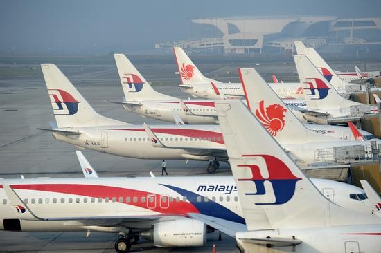 馬來西亞國家航空馬航的機隊。（圖源：互聯網）