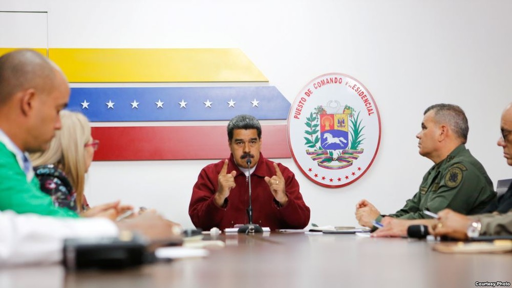 針對日前導致委內瑞拉大片領土停電數日的網絡攻擊事件，委總統馬杜羅12日向中國、俄羅斯等國發出了協助調查的請求。 (圖源：委總統府照片)