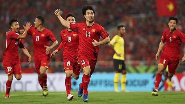 越南國家足球隊。（圖源：互聯網）
