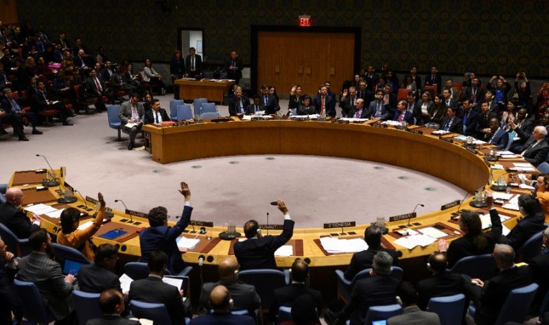 聯合國安理會10日舉行公開會，審議委內瑞拉人道主義局勢。（圖源：AFP）