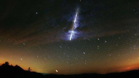 本月6日晚上天文愛好者可觀賞一場美麗的流星雨。（示意圖源：互聯網）