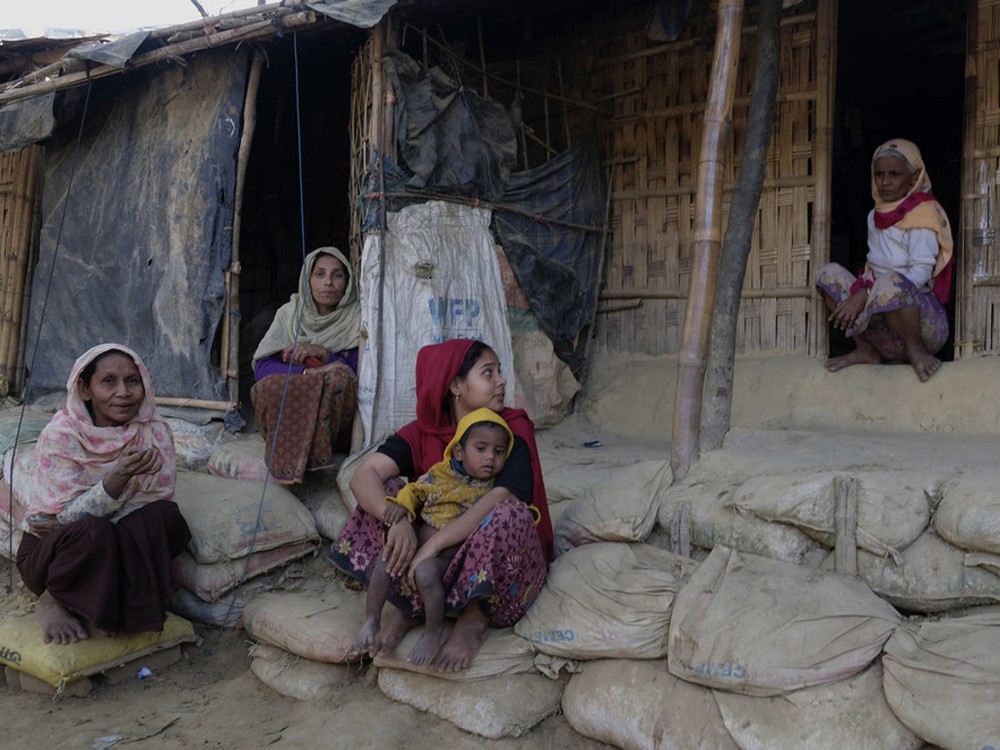  羅興亞難民逃離緬甸到孟加拉國的考克斯巴扎地區尋求安全。（圖源：聯合國難民署）