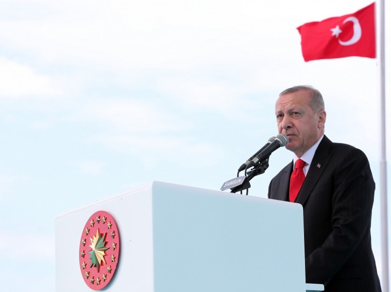 土耳其當局下令逮捕249名土耳其外交人員，懷疑他們與2016年未遂政變發起人費特胡拉‧居倫有聯絡。圖為土耳其總統埃爾多安。（圖源：AFP）